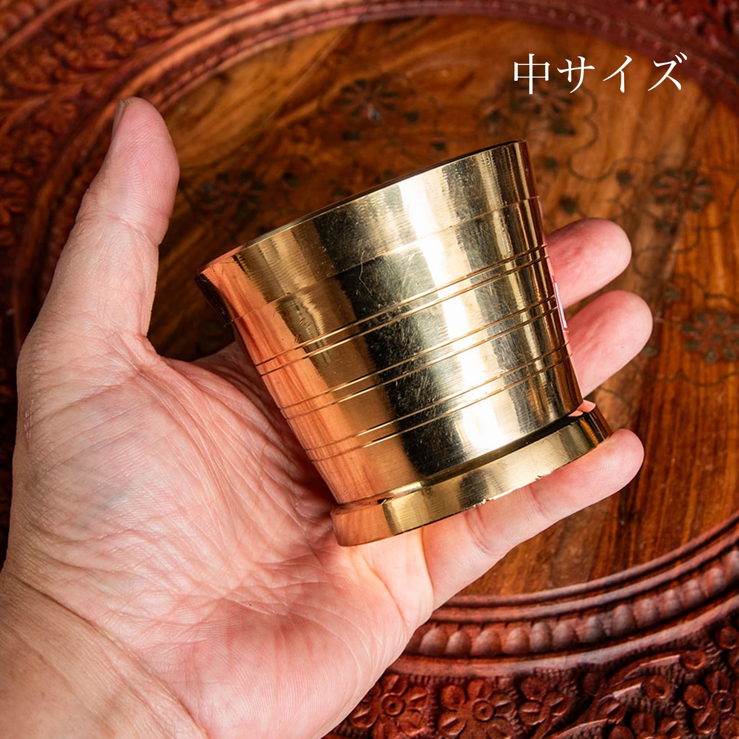 圧倒的に香るスパイス作りに 真鍮スパイスグラインダー |インド製| - OTONA-MONO