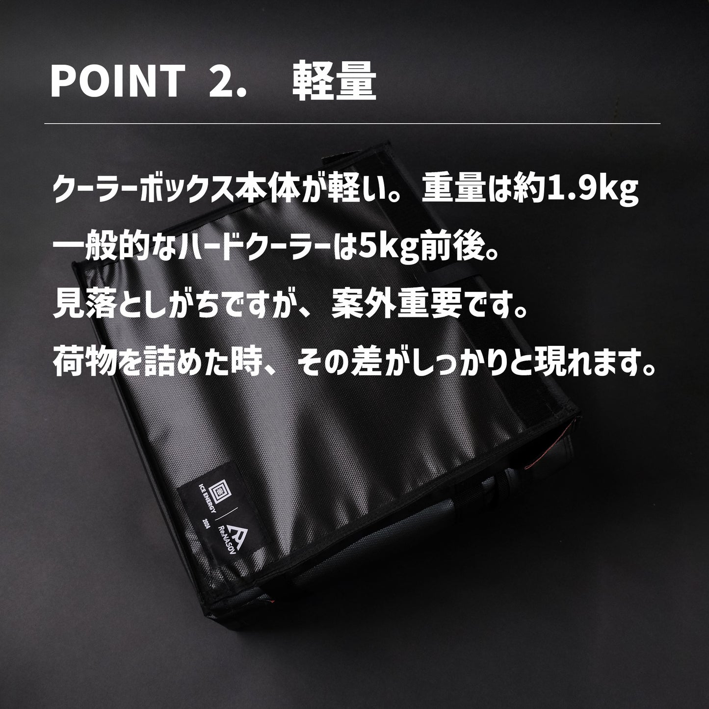 Re:NASOV × ICE ENERGY アイスエナジー専用クーラーボックス|折りたたみ|30リットル - OTONA-MONO