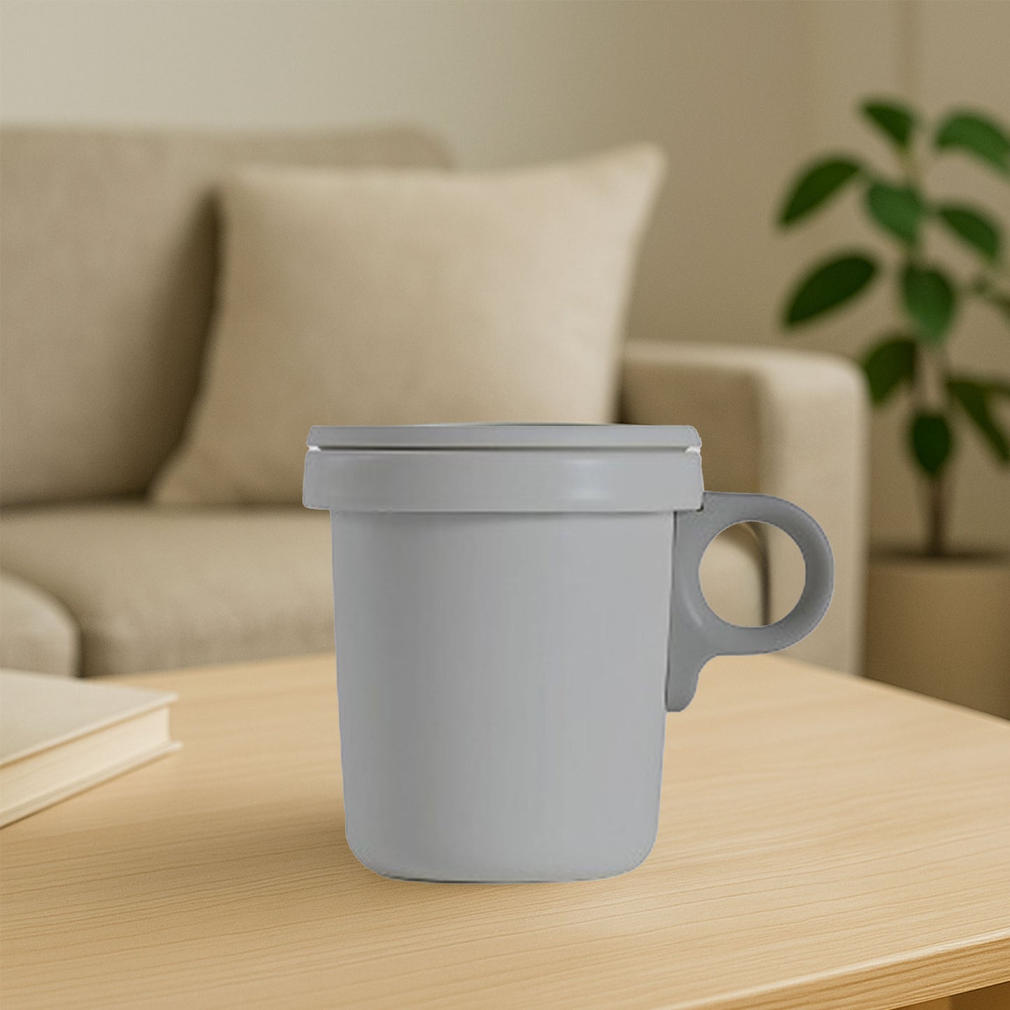 ホーロー マグカップ 360ml|取手が外してスタッキング収納|蓋付き|ovjecrt|日本製 - OTONA-MONO