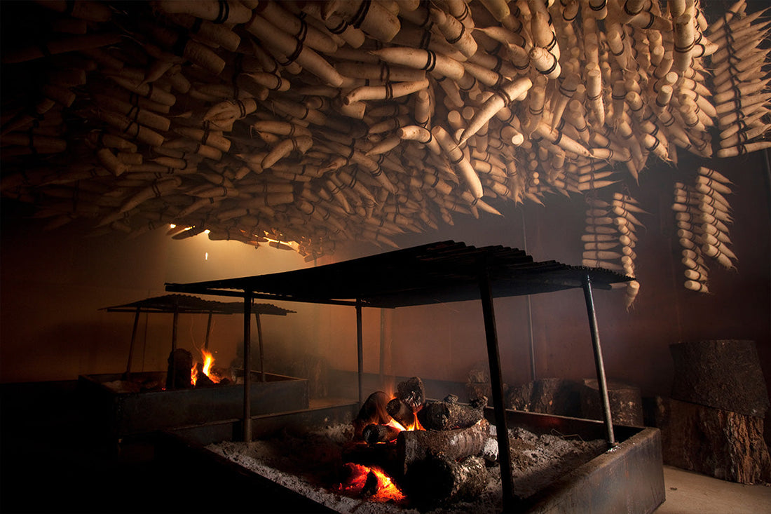 IVEROでいぶりがっこ作ってみる