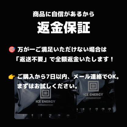 【返金保証付き】アイスエナジー 300 ｜ -10℃ 保冷剤 日本製｜複数購入割引｜送料無料 - OTONA-MONO