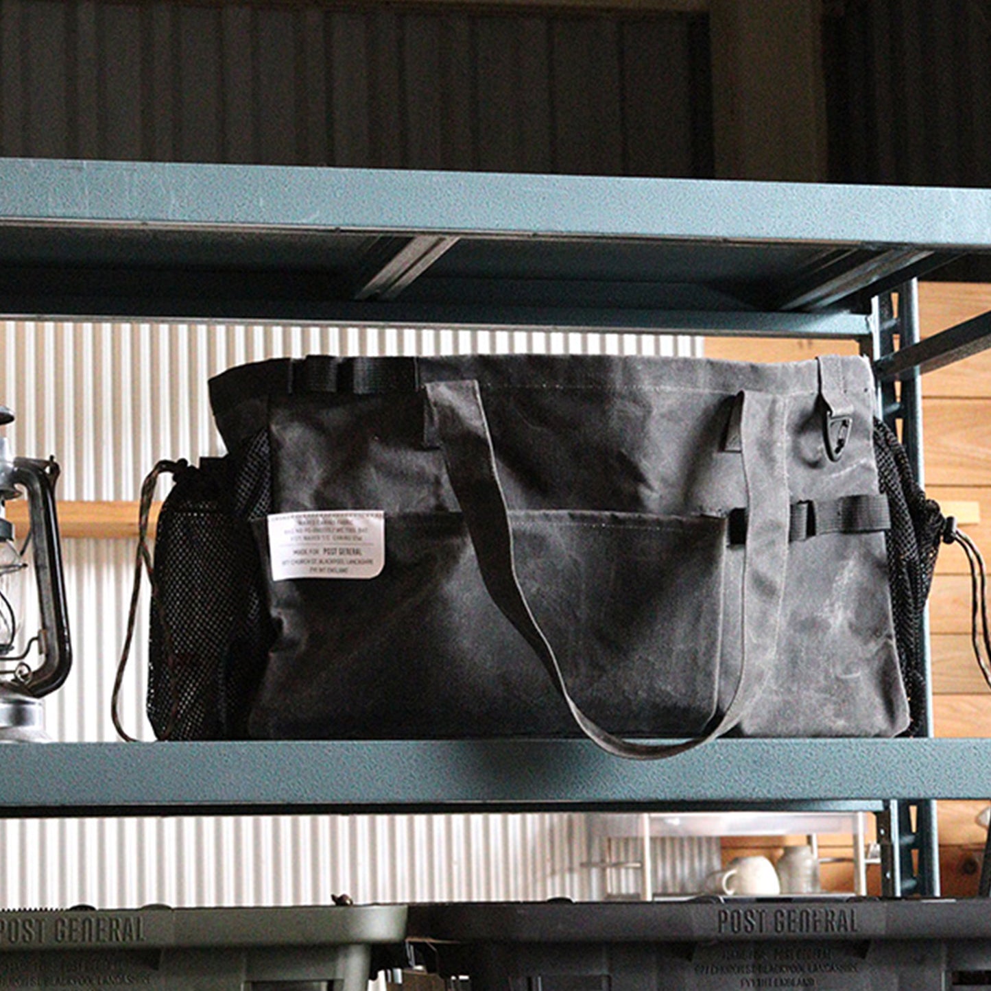 ワックスドキャンバ ス ツールバッグ レクト