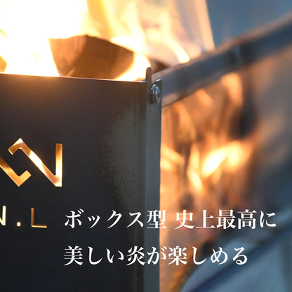 もっと焚き火が好きになる 【焚き火台】 ヨコナガメッシュタキビダイ - OTONA-MONO